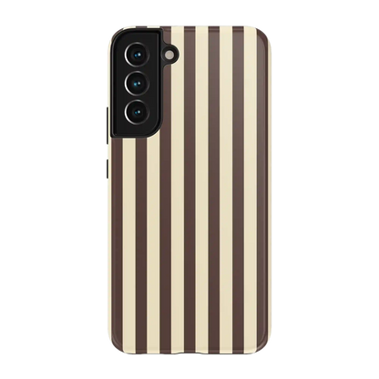 S'more Stripes | Brown Striped Case