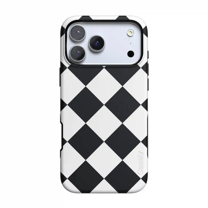 Black Checkerboard | High Contrast Design Case