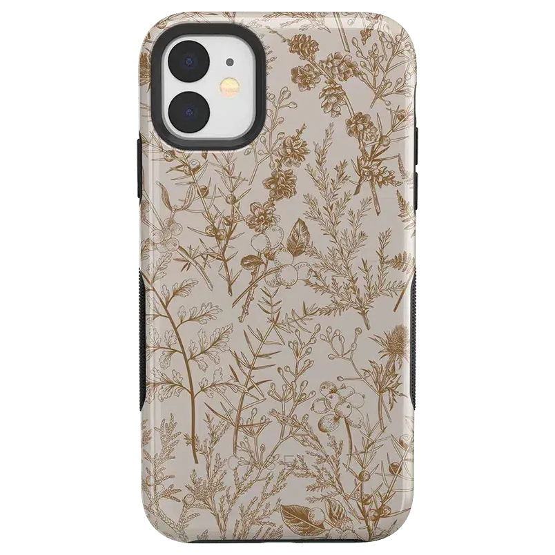 Beige Garden | Neutral Floral Case