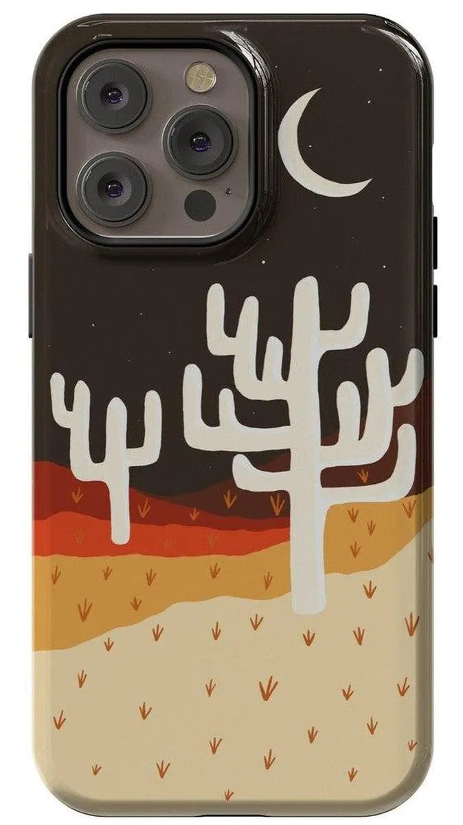 Desert Nights | Cactus Colorblock Case