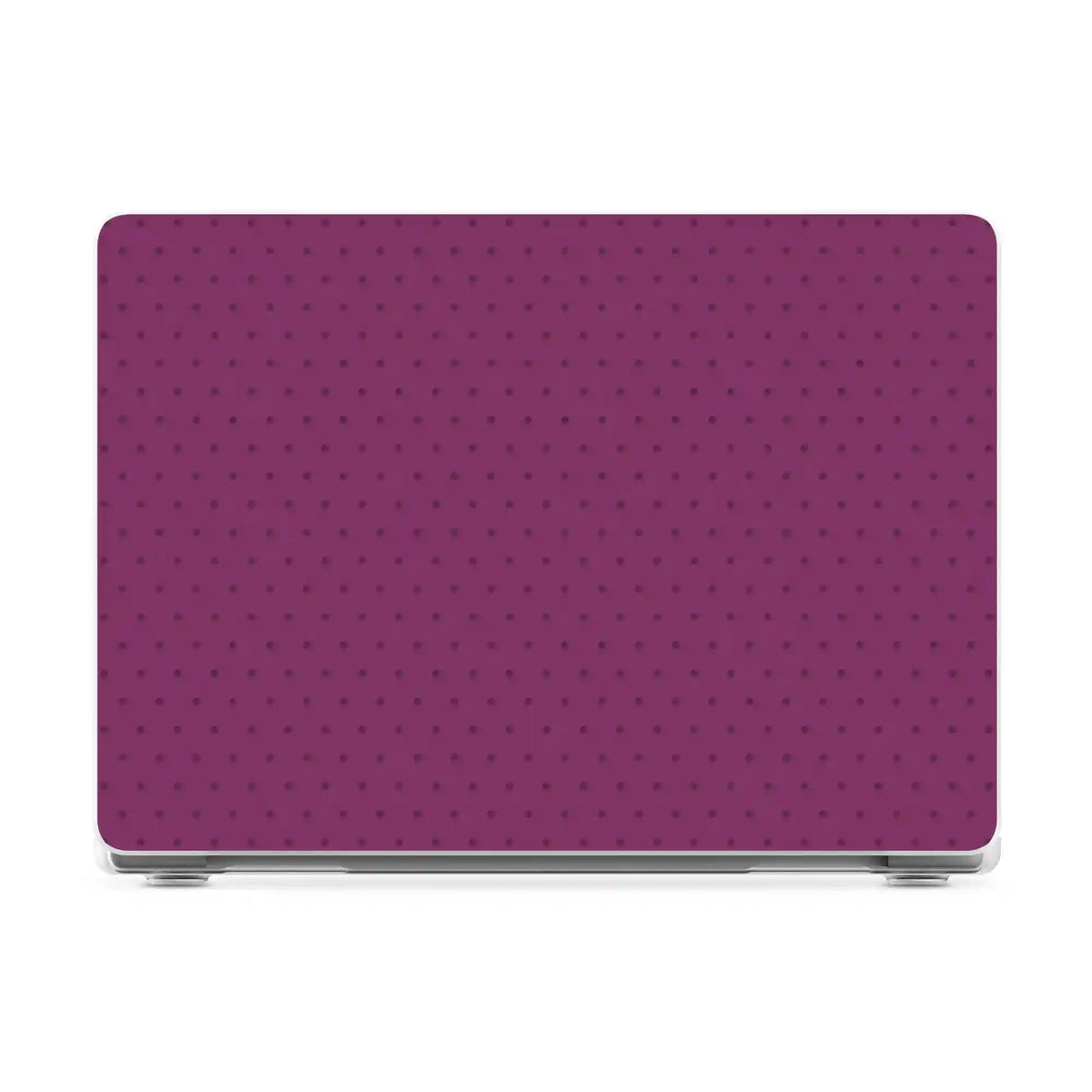 On the Dot | Plum Polka Dot Laptop Shell