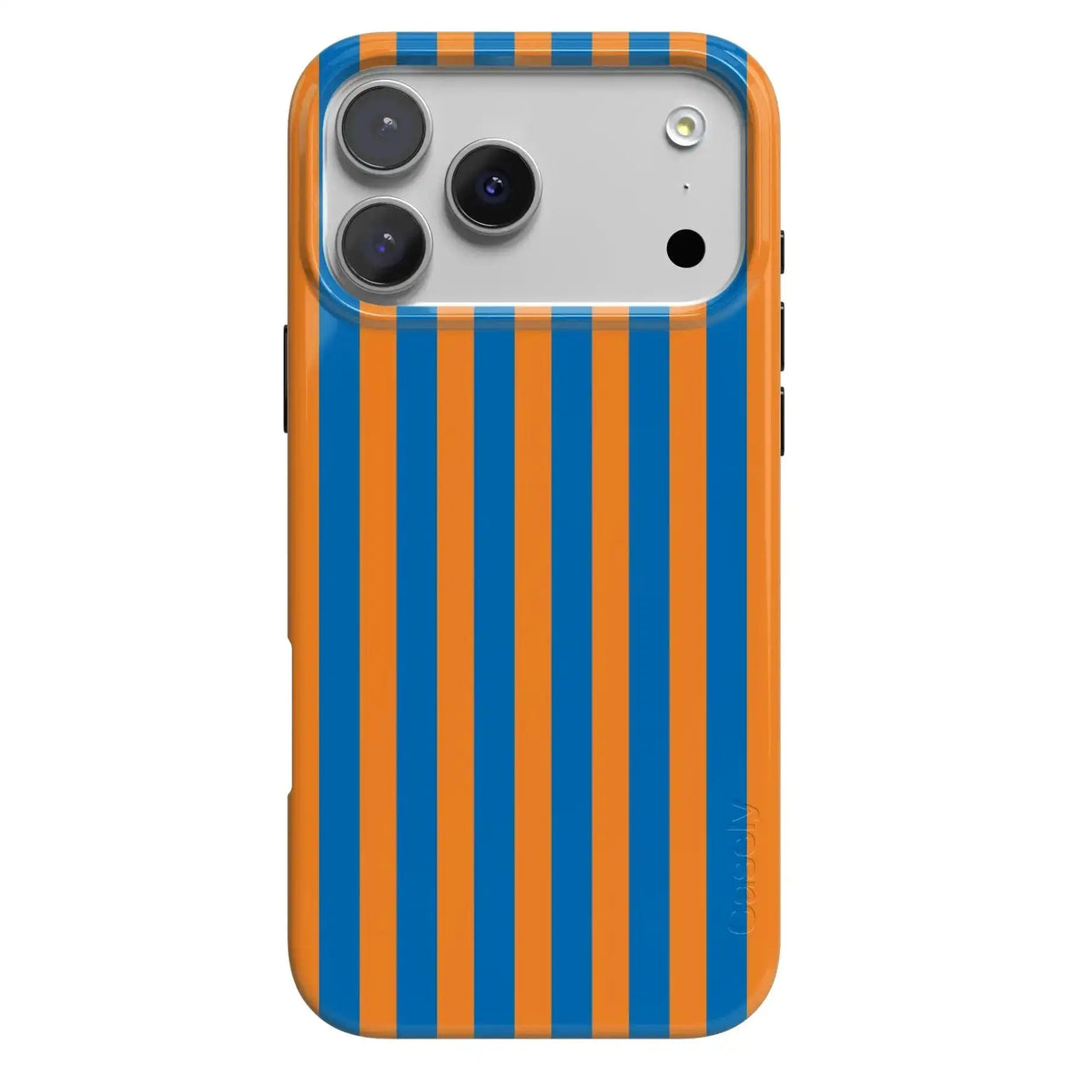 Go New York | Blue & Orange Stripes Case