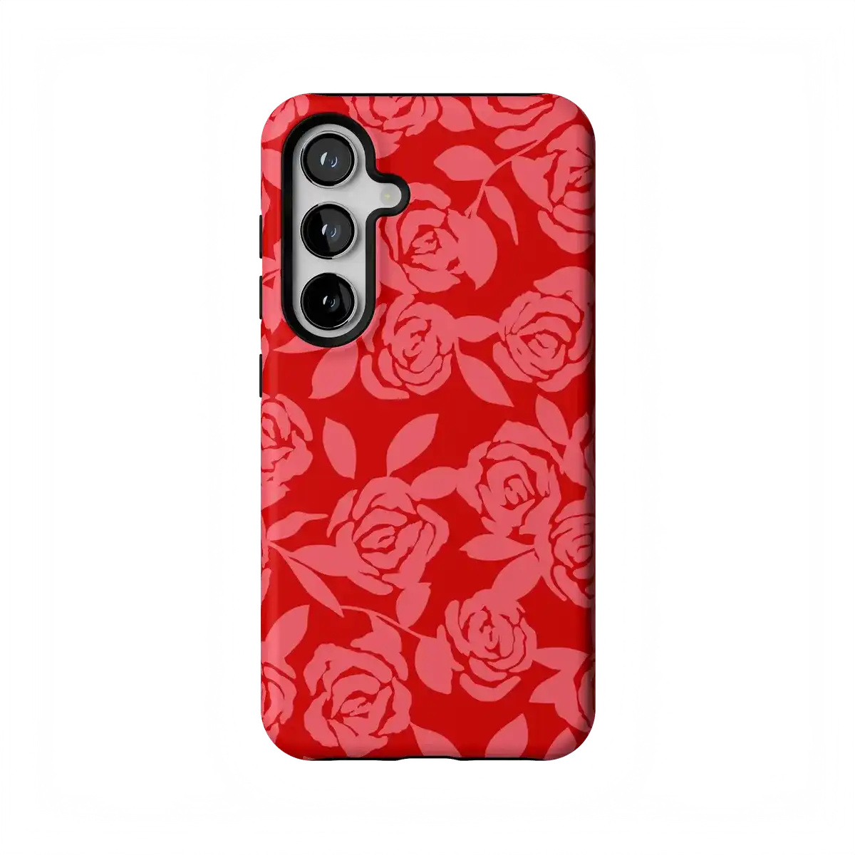 Final Rose | Red & Pink Floral Case