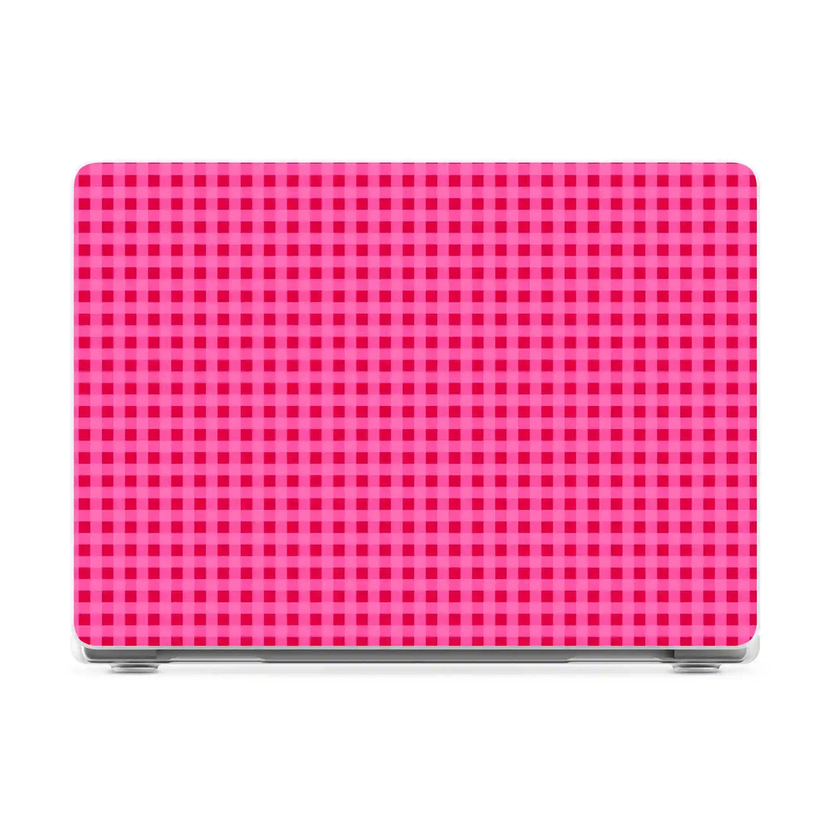 Sweet Jam | Hot Pink Gingham Laptop Shell