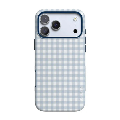 Pastel Picnic | Blue Gingham Case