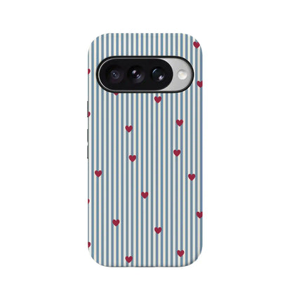 Love Lines | Blue Stripes Case