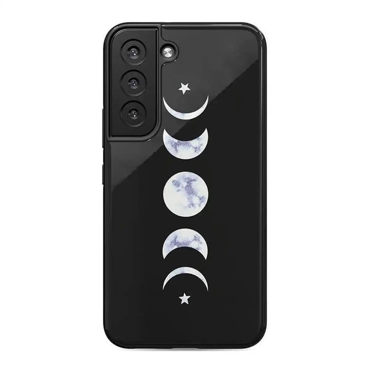 It's Just a Phase | Marble Moon Samsung Case