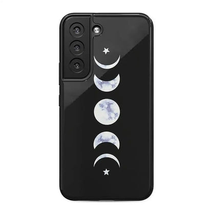 It's Just a Phase | Marble Moon Samsung Case