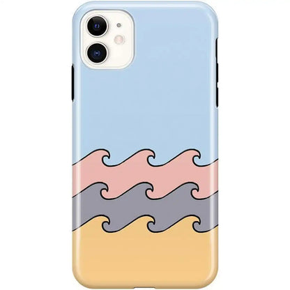 High Tide | Layered Ocean Waves Case