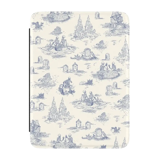 Graveyard Gathering | Skeleton Picnic Kindle Case