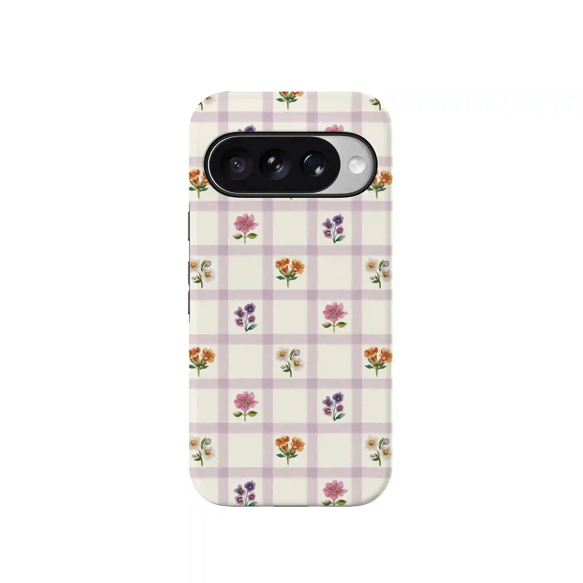 Meadow Check | Floral Gingham Case