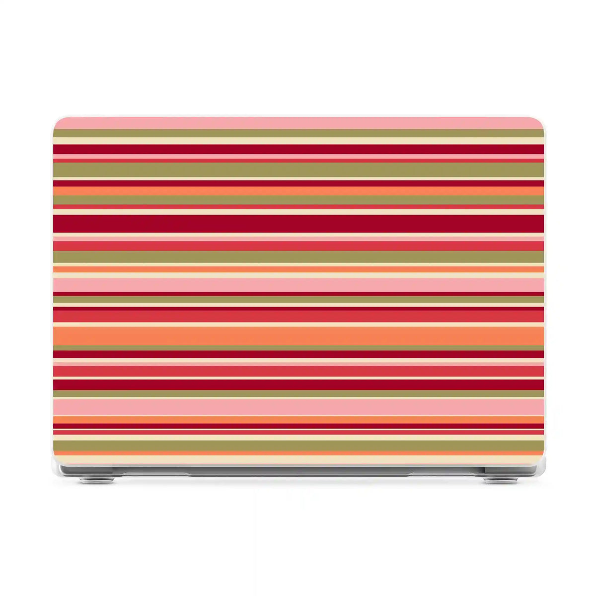 Citrus Stripes | Poolside Print Laptop Shell