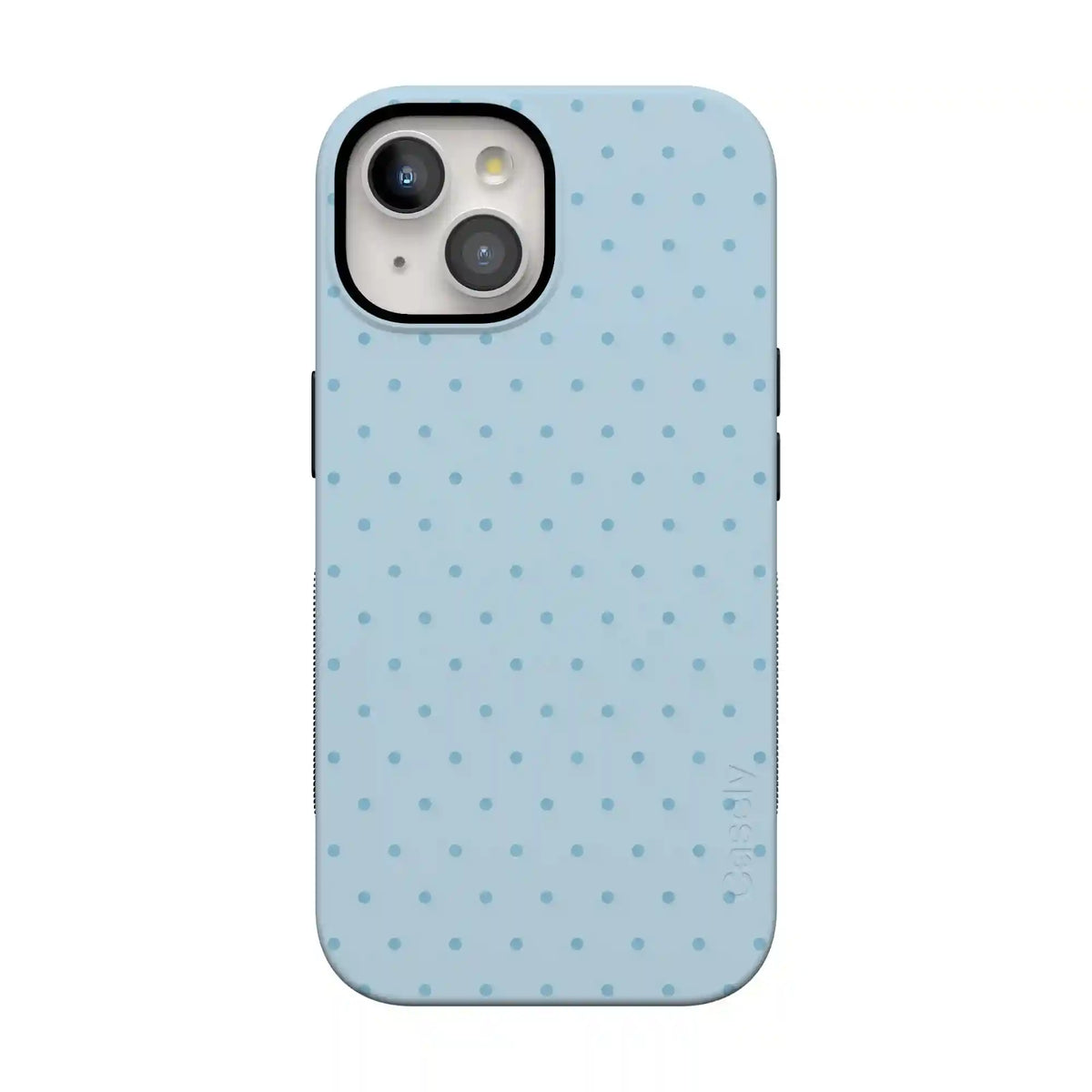 On the Dot | Blue Monochrome Polka Dot Case
