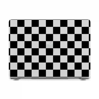 Fit Check | Black Checkerboard Laptop Shell