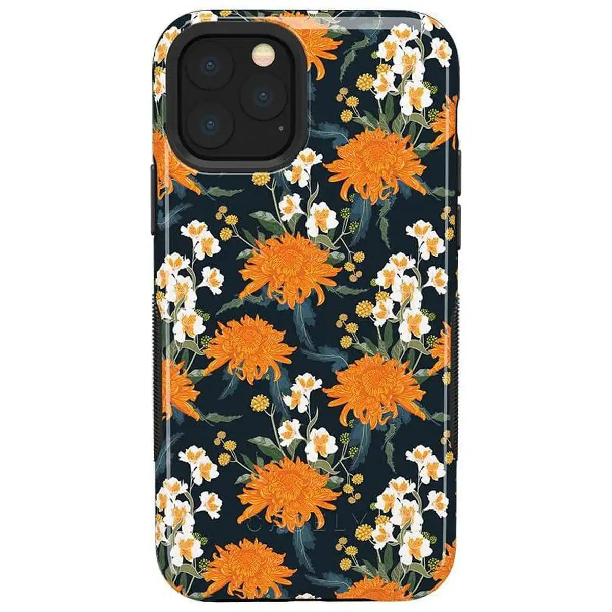 Off Tropic Floral | Exotic Orange Flower Case