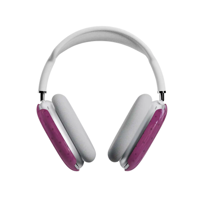 On the Dot | Plum Polka Dot AirPods Max Case
