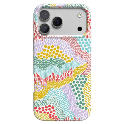 Color Me Happy | Pattern Colorblock Case