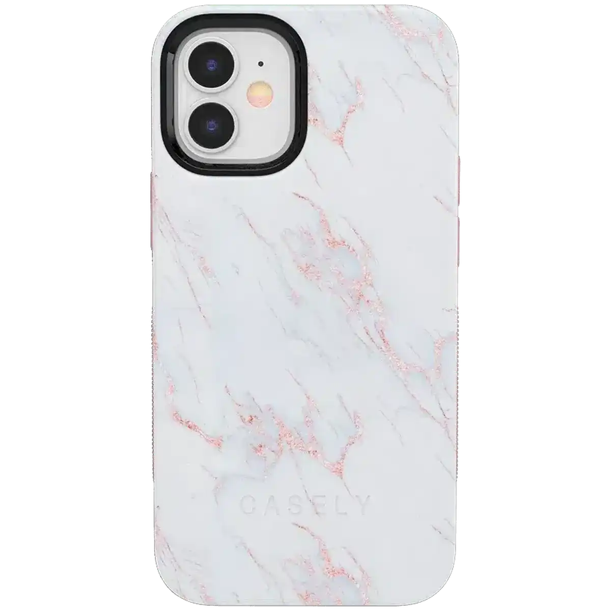 Subtle Blush | White and Pink Marble Case