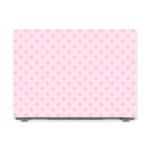 Spotted in SoHo | Pink Polka Dot Laptop Shell