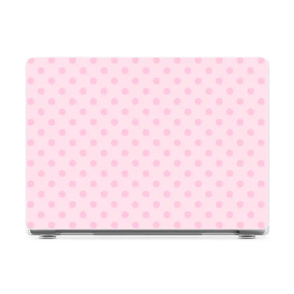 Spotted in SoHo | Pink Polka Dot Laptop Shell