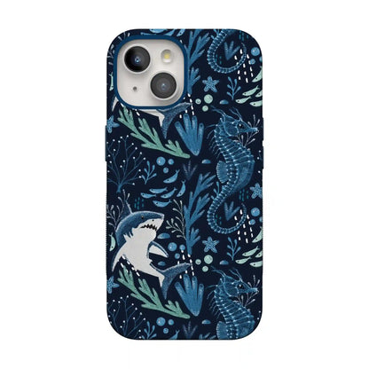 Midnight Reef | Shark Print Case