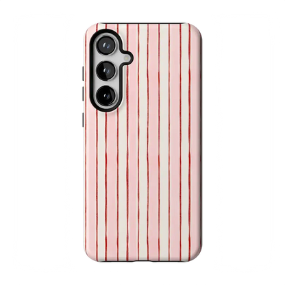 Pretty in Pastel | Blush Stripes Case