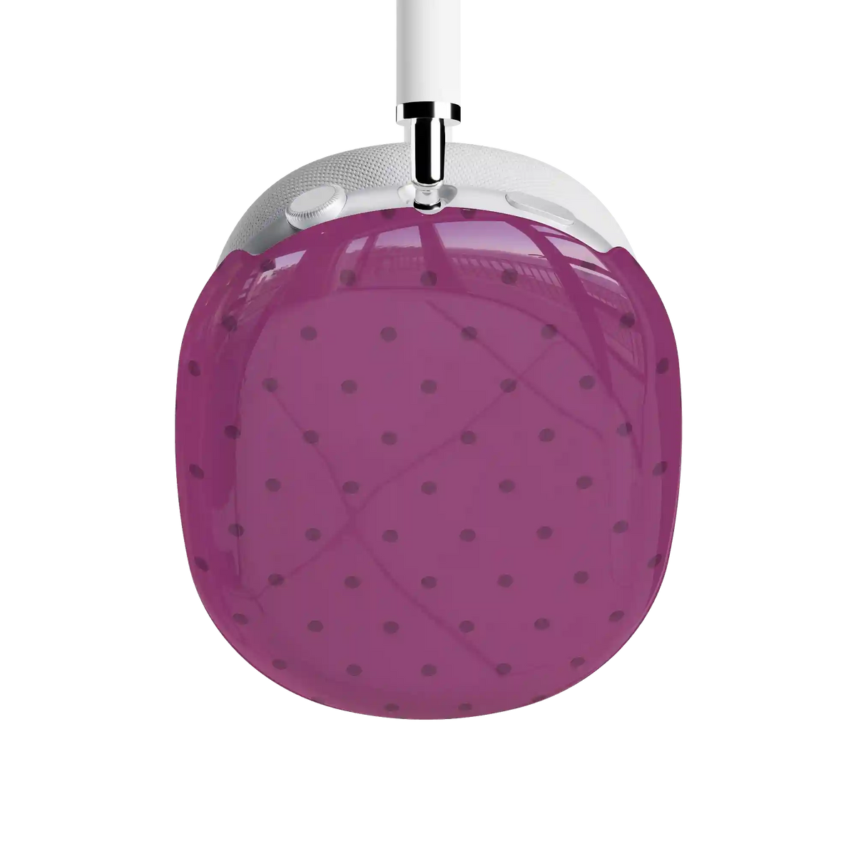 On the Dot | Plum Polka Dot AirPods Max Case