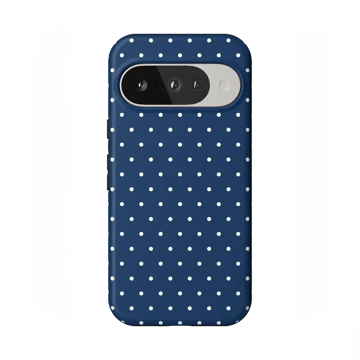 On the Dot | Navy Polka Dot Case