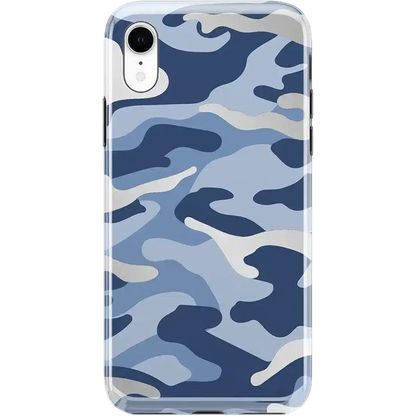 In Formation | Metallic Blue Camo Case