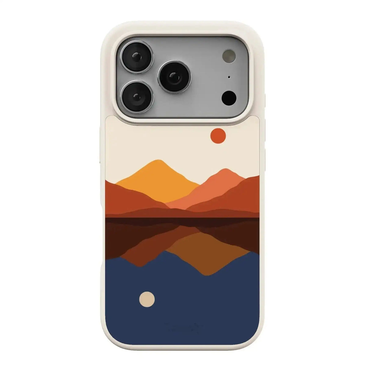 Opposites Attract | Day & Night Colorblock Mountains Case
