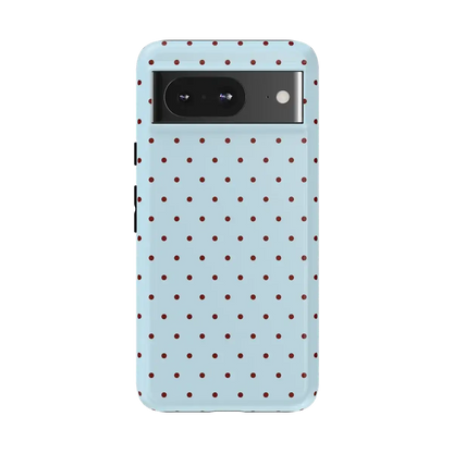 On the Dot | Blue Polka Dot Case