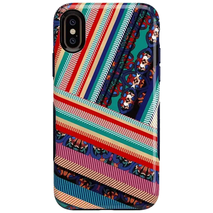 Wearing Layers | Layered Patchwork iPhone Case