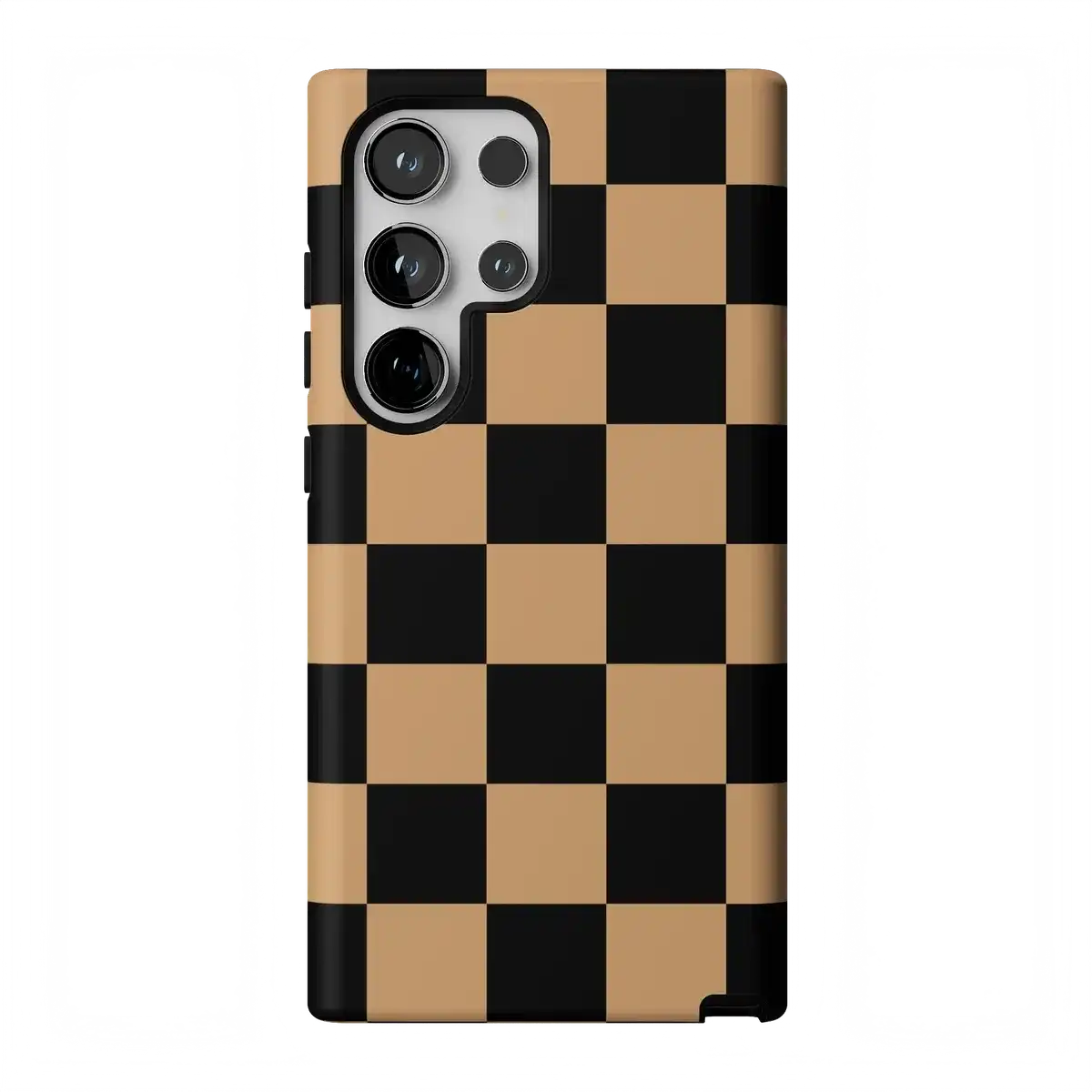 Fit Check | Black & Brown Checkerboard Case
