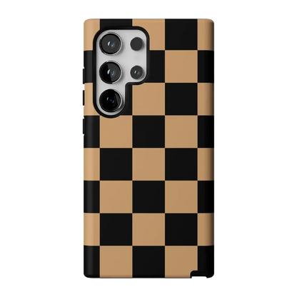 Fit Check | Black & Brown Checkerboard Case