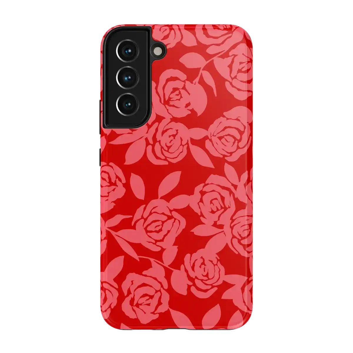 Final Rose | Red & Pink Floral Case