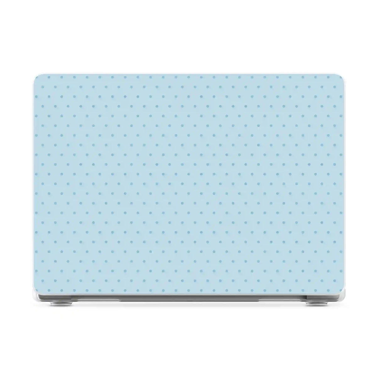 On the Dot | Blue Monochrome Polka Dot Laptop Shell