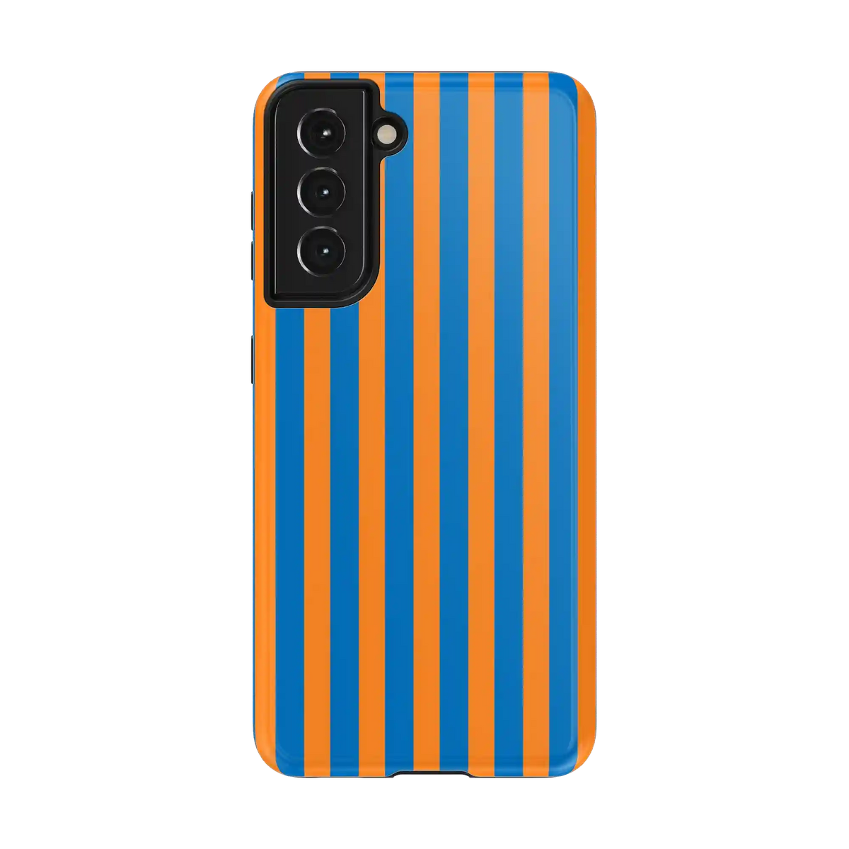 Go New York | Blue & Orange Stripes Case