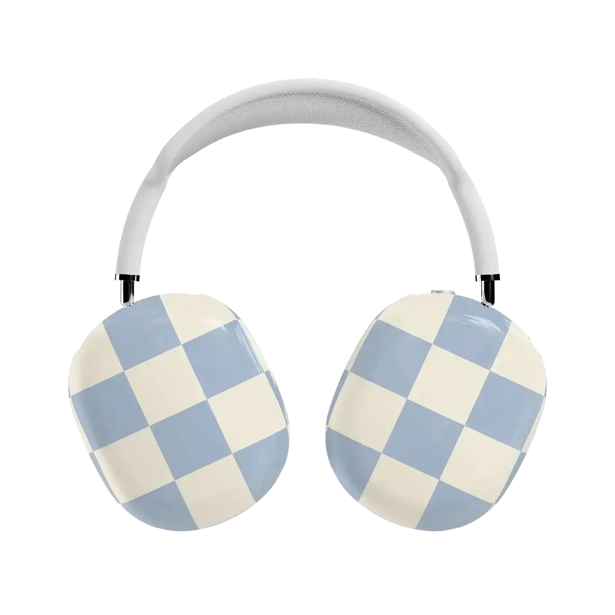 Fit Check | Light Blue Checkerboard AirPods Max Case