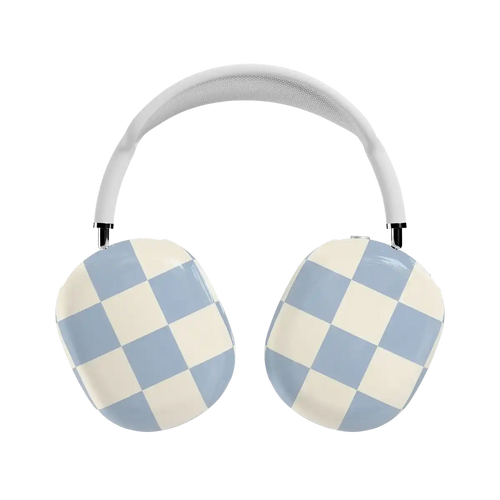 Fit Check | Light Blue Checkerboard AirPods Max Case