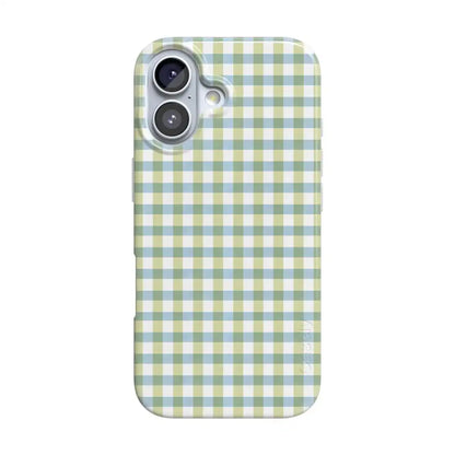 Pastel Picnic | Blue & Green Gingham Case