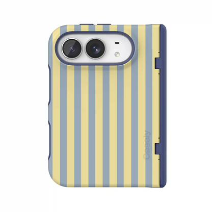 Coastline Stripes | Blue & Yellow Case