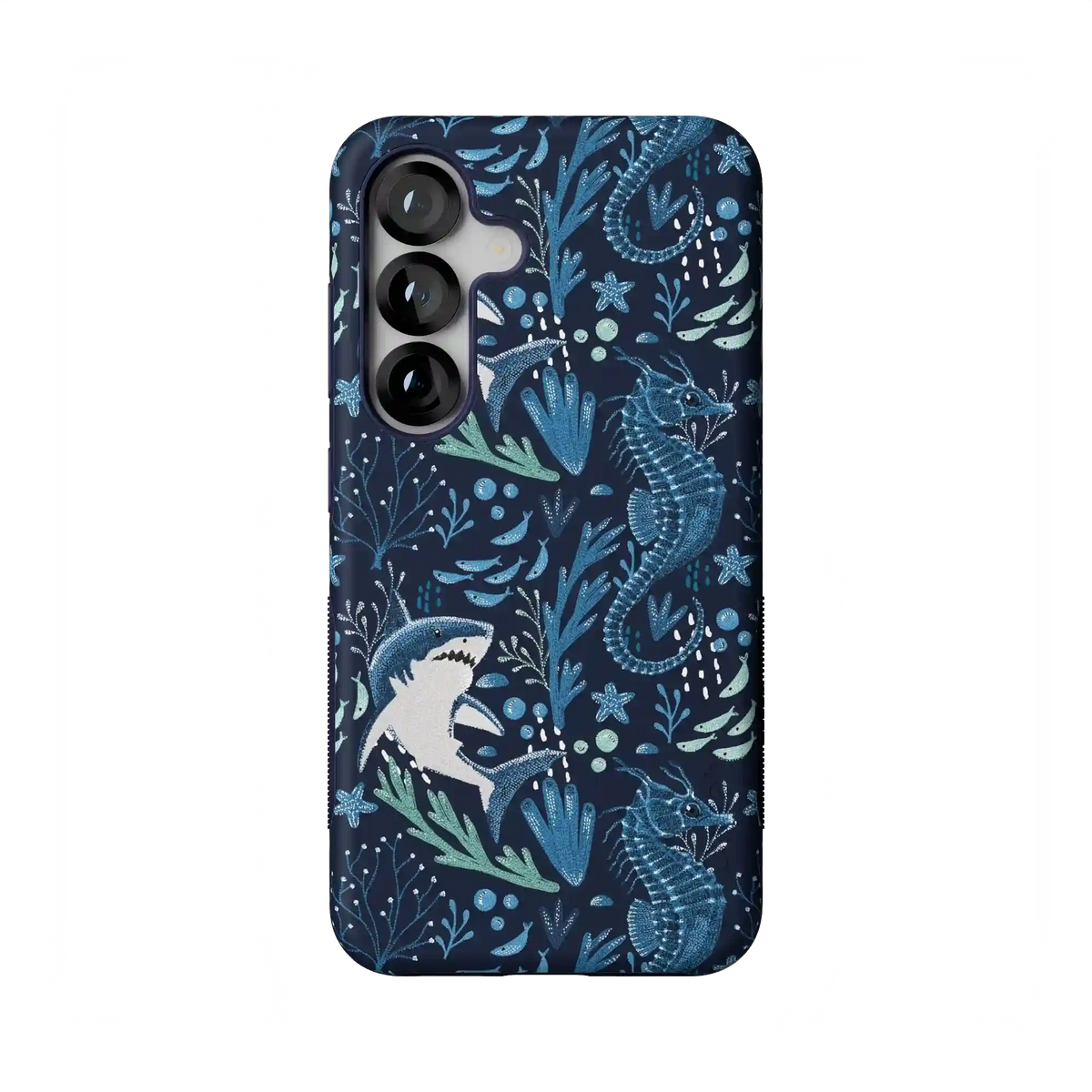 Midnight Reef | Shark Print Case