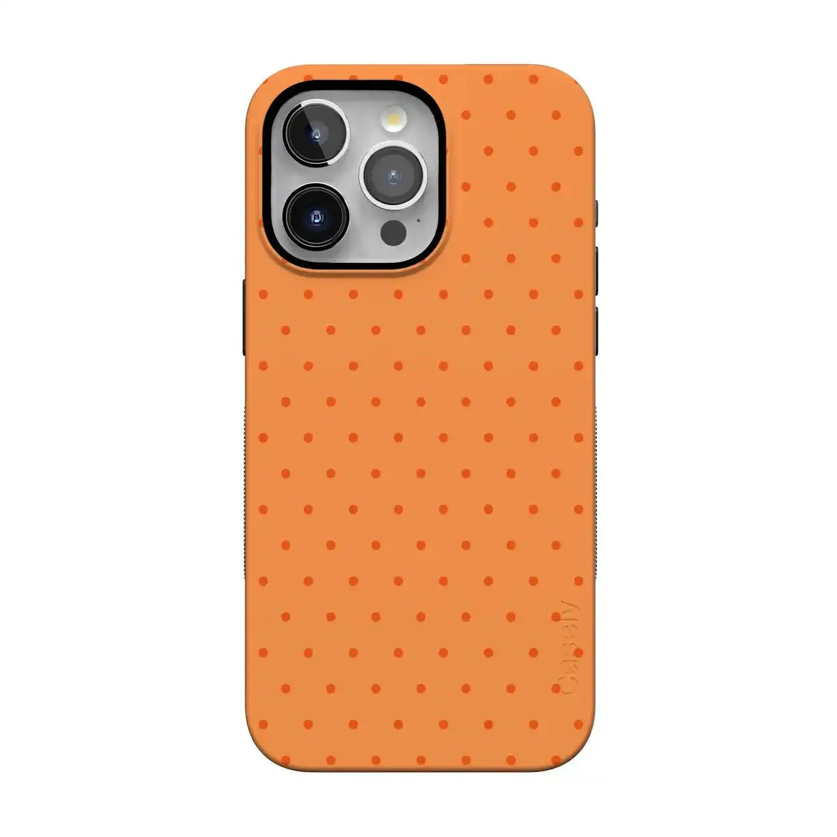 On the Dot | Orange Polka Dot Case