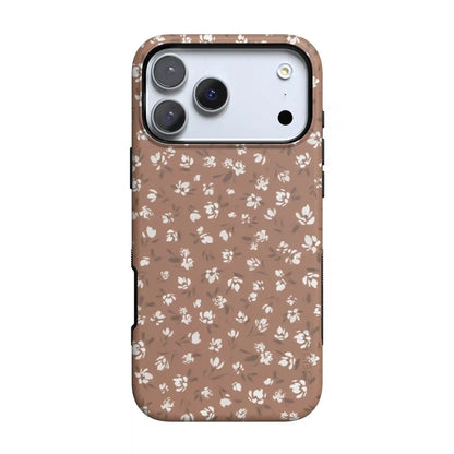 Mocha Meadow | Tiny Flowers Case