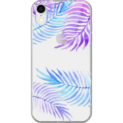 Tropical Blues | Palm Leaves Floral case