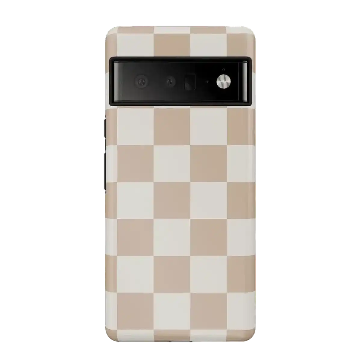 Fit Check | Neutral Checkerboard Google Pixel Case