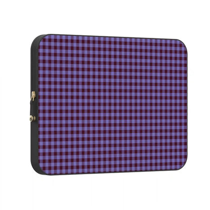 Sweet Jam | Purple Gingham Laptop Case