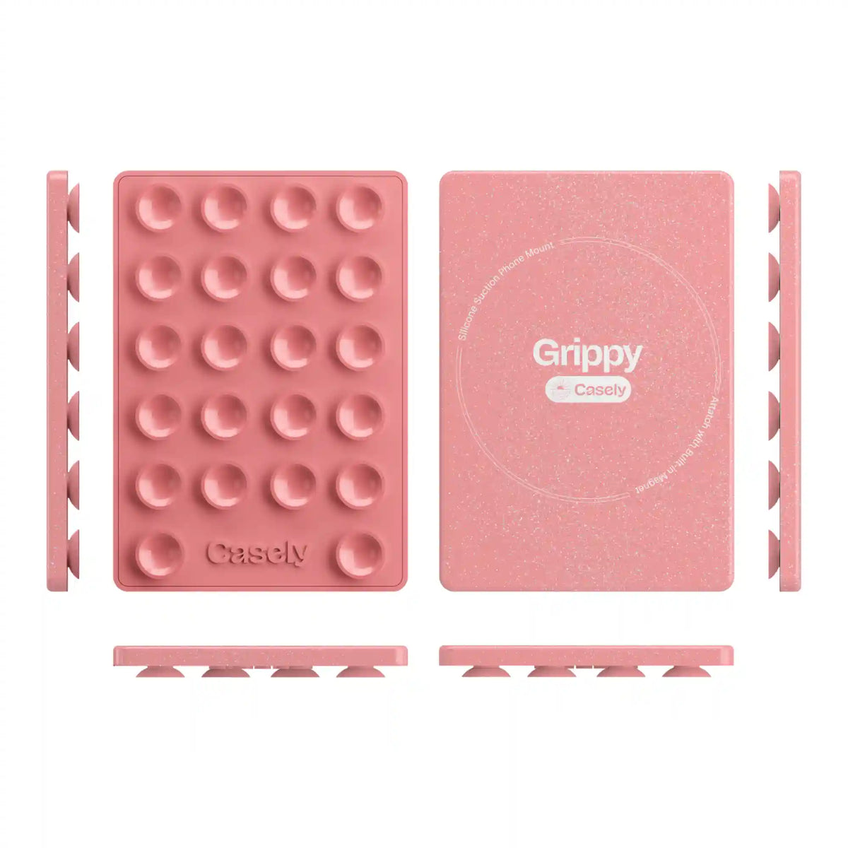 Starfish Wishes | Coral Pink Shimmer Grippy