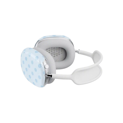 Spotted in SoHo | Light Blue Polka Dot AirPods Max Case
