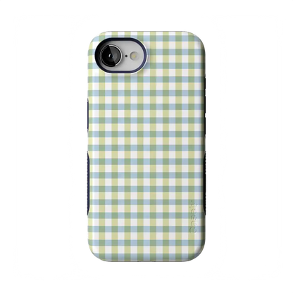 Pastel Picnic | Blue & Green Gingham Case